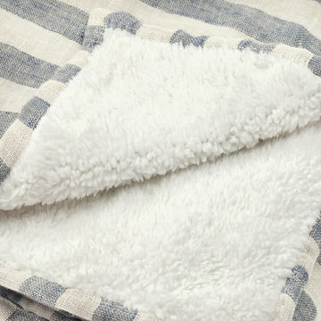 TC Cyprus Ivory/Blue 50x70 Throw - Ornate Home
