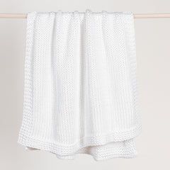 TC Dyne White Throw 50x70 - Ornate Home