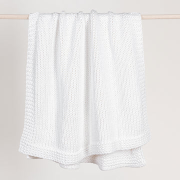 TC Dyne White Throw 50x70 - Ornate Home