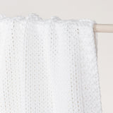 TC Dyne White Throw 50x70 - Ornate Home