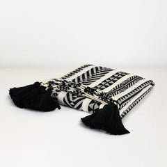TC Endora Black/Ivory Throw - Ornate Home