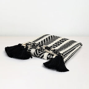 TC Endora Black/Ivory Throw - Ornate Home