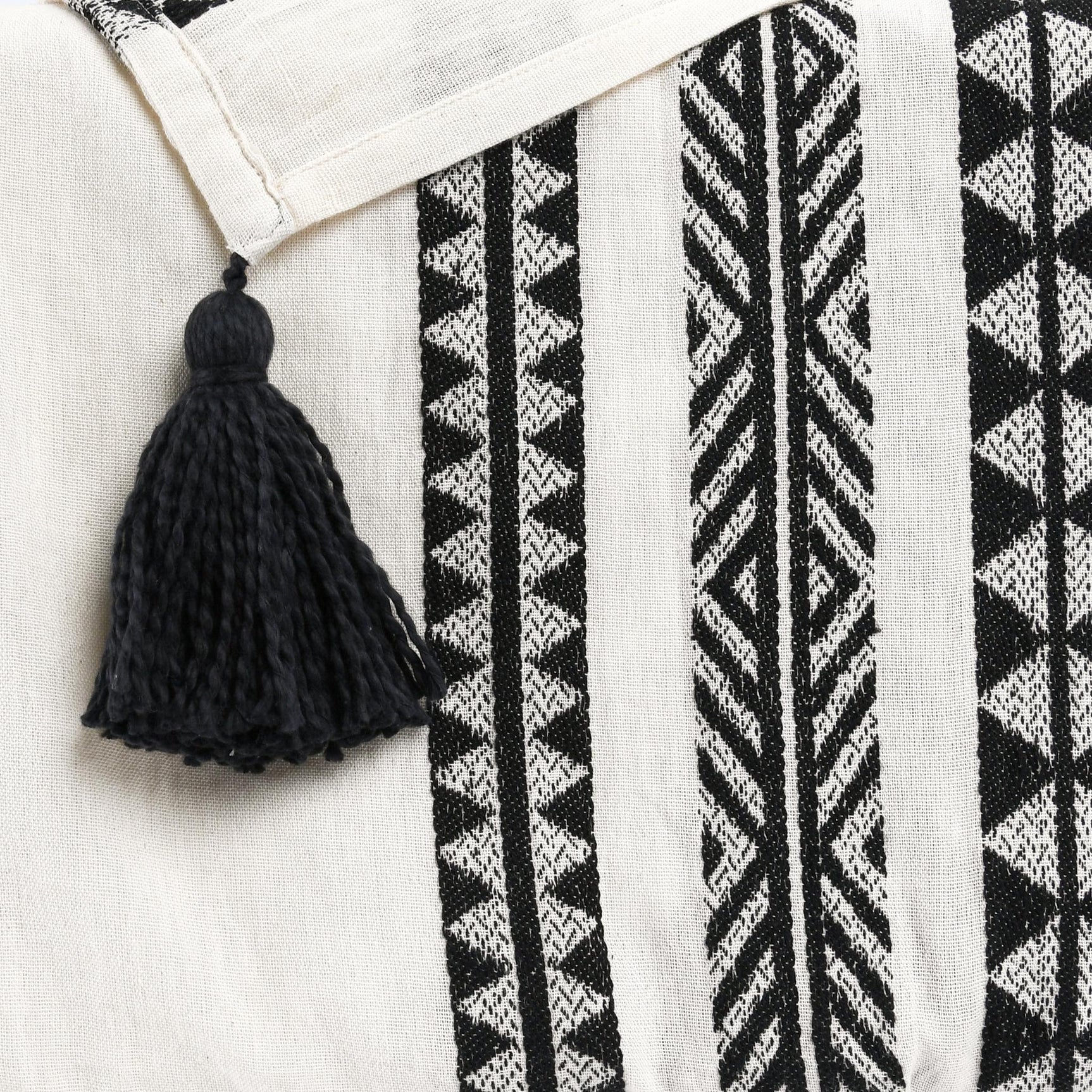 TC Endora Black/Ivory Throw - Ornate Home