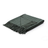 TC Hunter Forest Green 50x70 Throw - Ornate Home