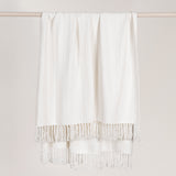TC Hunter White 50x70 Throw - Ornate Home