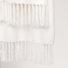 TC Hunter White 50x70 Throw - Ornate Home