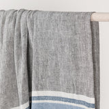 TC Lima Capri Blue/Dark Gray Throw 50X70 - Ornate Home