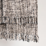 TC Porter Black/Ivory 50x70 Throw - Ornate Home