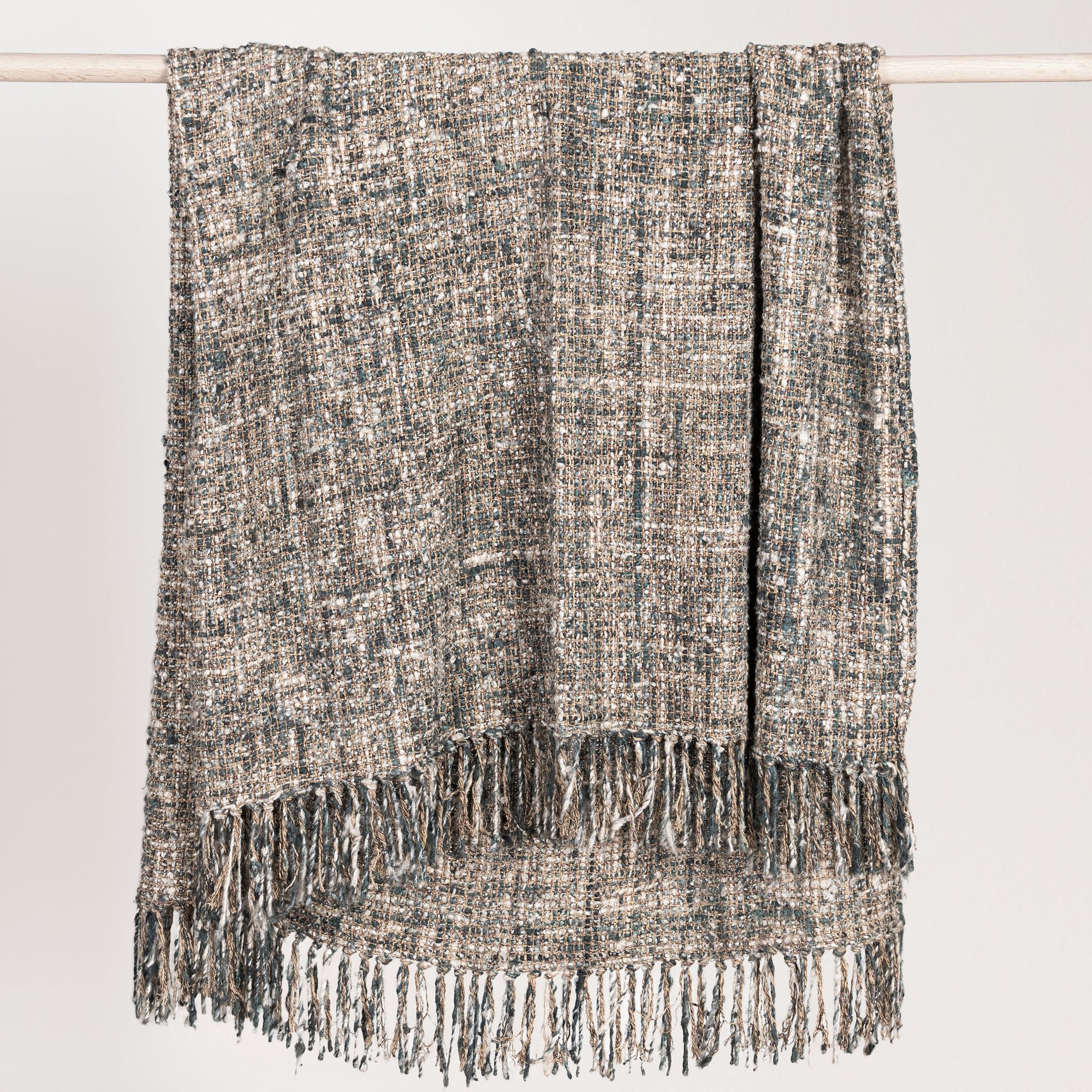TC Porter Blue Slate 50x70 Throw - Ornate Home