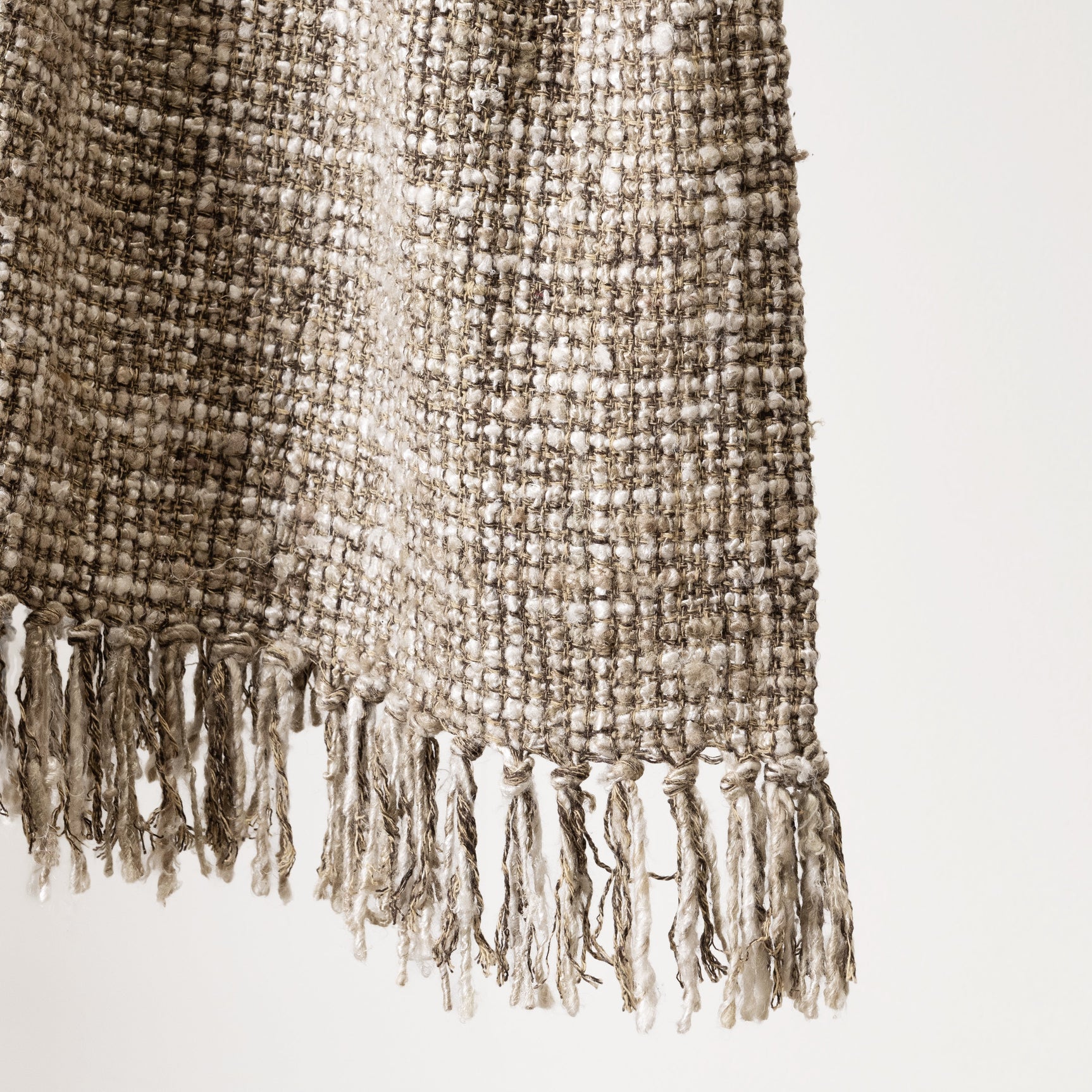 TC Porter Natural/Ivory 50x70 Throw - Ornate Home