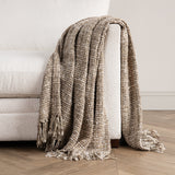 TC Porter Natural/Ivory 50x70 Throw - Ornate Home