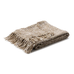 TC Porter Natural/Ivory 50x70 Throw - Ornate Home