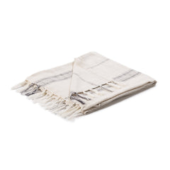 TC Ria Ivory/Gray Throw 50X70 - Ornate Home
