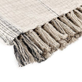 TC Ria Natural/Black Throw 50x70 - Ornate Home
