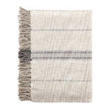 TC Ria Natural/Black Throw 50x70 - Ornate Home