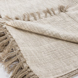 TC Ria Natural/Ivory Throw 50x70 - Ornate Home