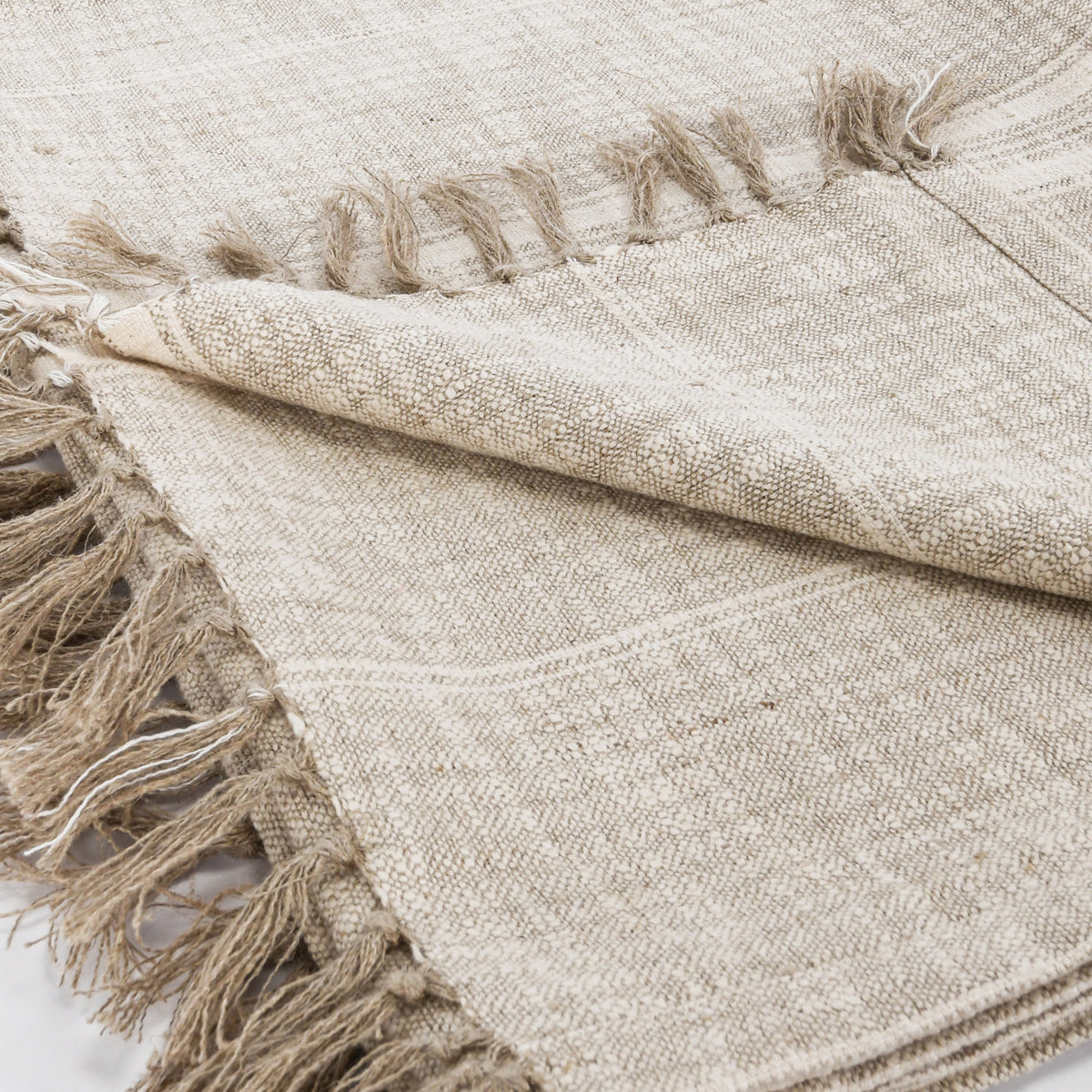 TC Ria Natural/Ivory Throw 50x70 - Ornate Home