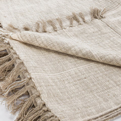 TC Ria Natural/Ivory Throw 50x70 - Ornate Home