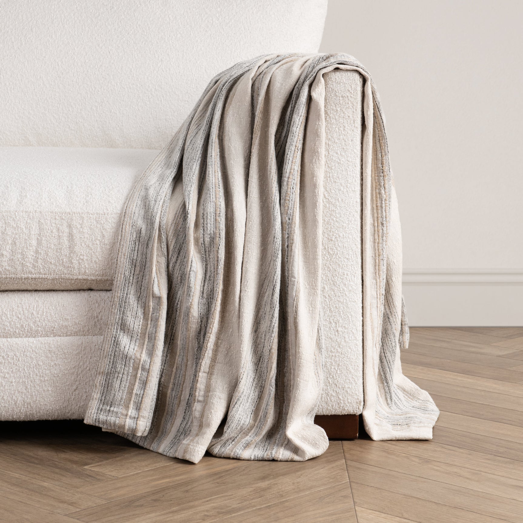 TC Rockport Ivory Multi Throw 50x70 - Ornate Home