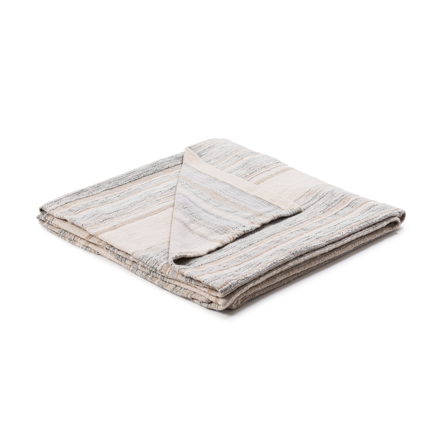 TC Rockport Ivory Multi Throw 50x70 - Ornate Home