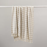 TC Sari Natural/Ivory Throw 50x70 - Ornate Home