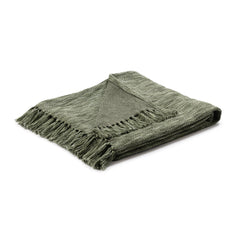 TC Sharma Cedar Green Throw 50x70 - Ornate Home