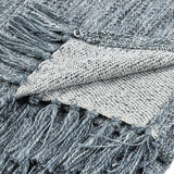 TC Sharma Denim Blue Throw 50x70 - Ornate Home