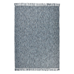 TC Sharma Denim Blue Throw 50x70 - Ornate Home