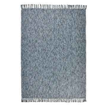 TC Sharma Denim Blue Throw 50x70 - Ornate Home
