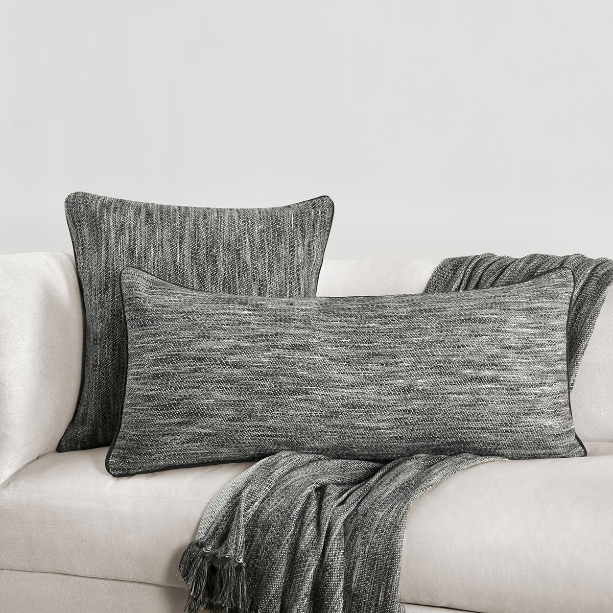 TC Sharma Gray Throw 50x70 - Ornate Home