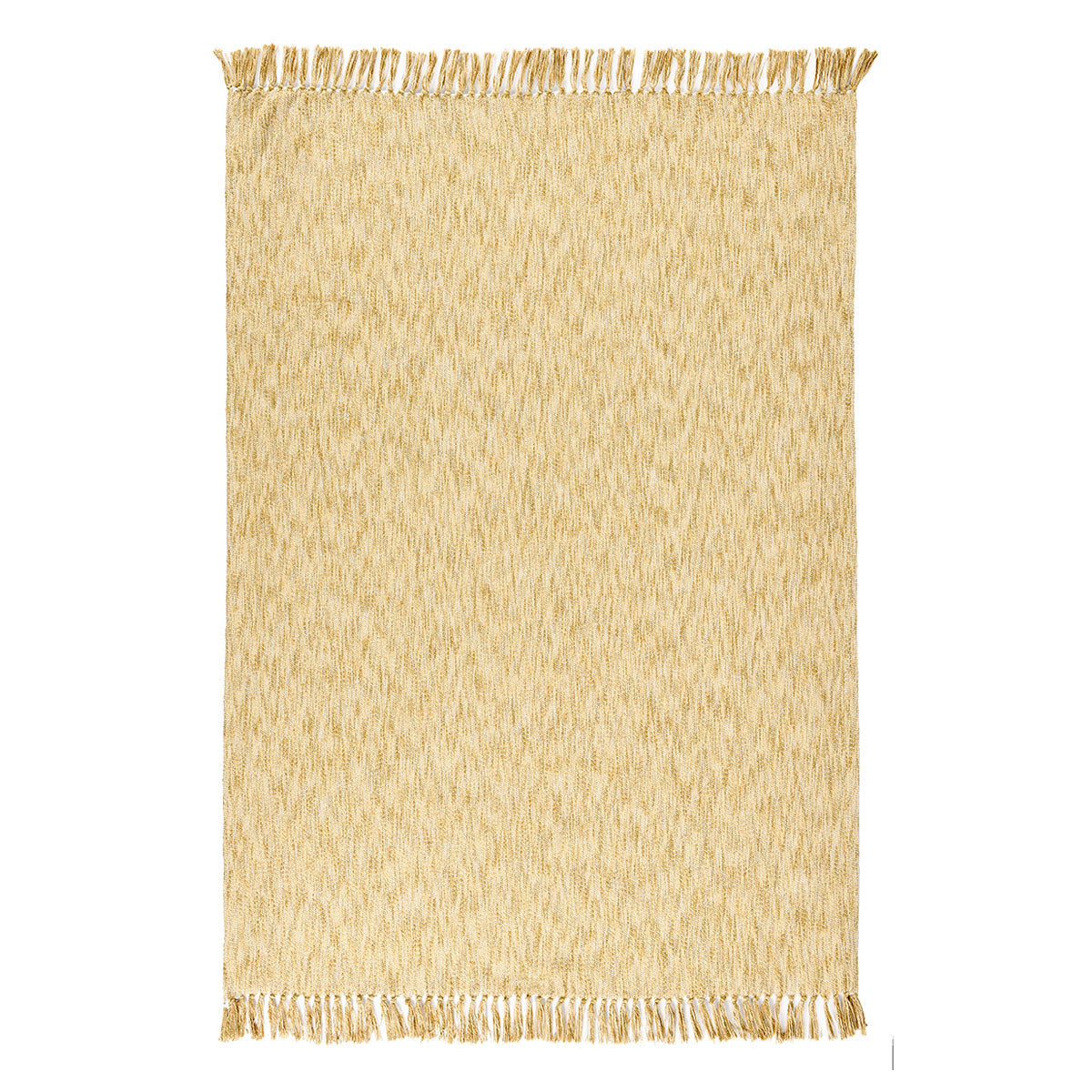 TC Sharma Yellow Throw 50x70 - Ornate Home