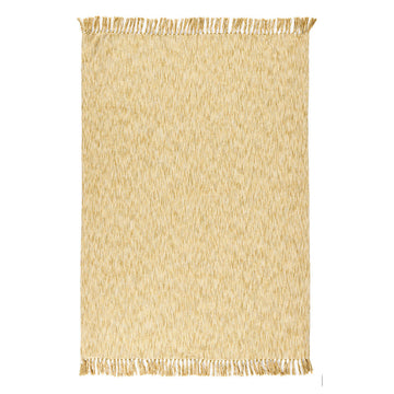 TC Sharma Yellow Throw 50x70 - Ornate Home
