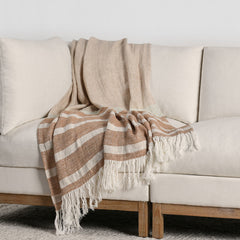 TC Sherry Hazel/Natural Throw 50x70 - Ornate Home