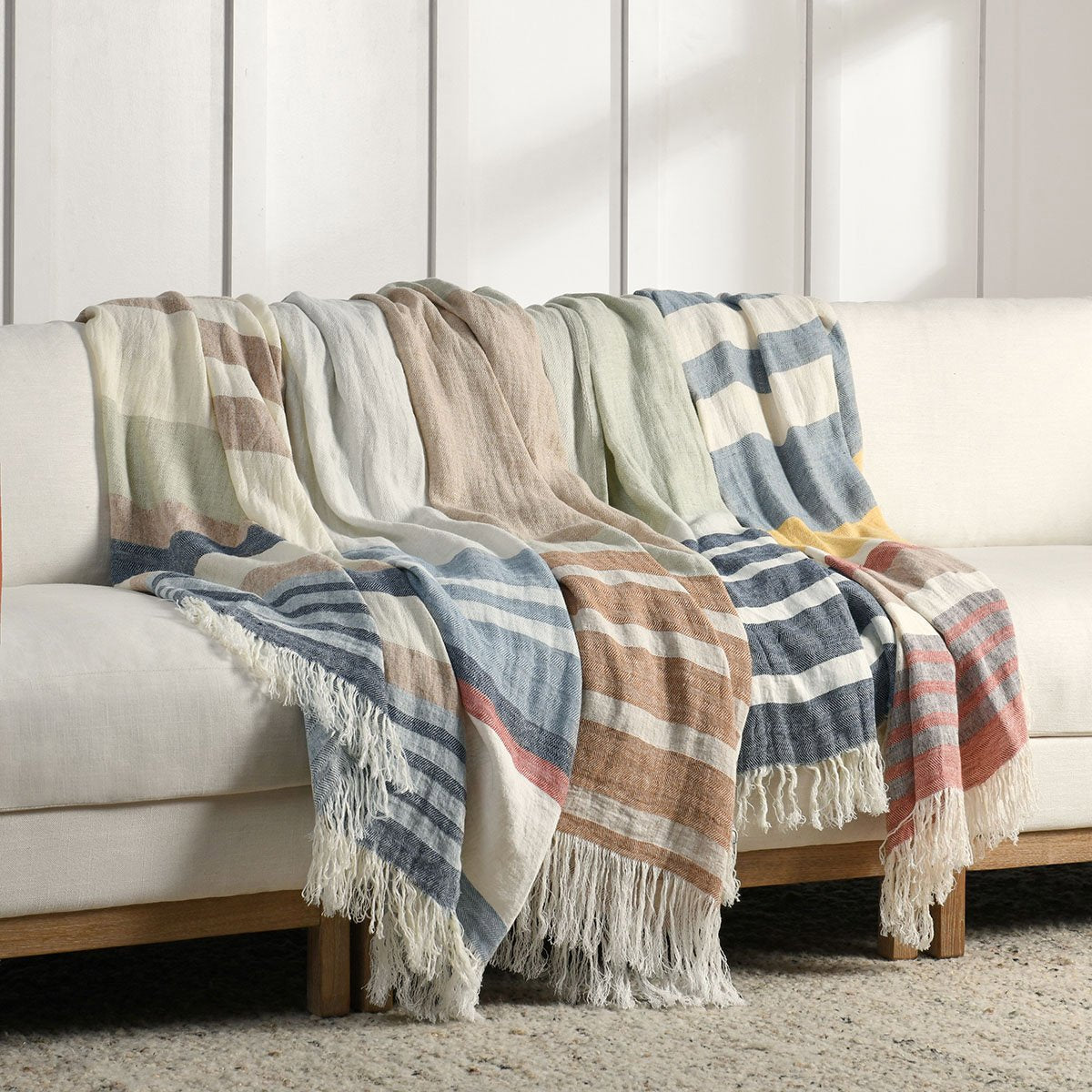 TC Sherry Hazel/Natural Throw 50x70 - Ornate Home