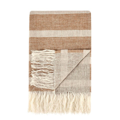 TC Sherry Hazel/Natural Throw 50x70 - Ornate Home
