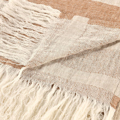 TC Sherry Hazel/Natural Throw 50x70 - Ornate Home