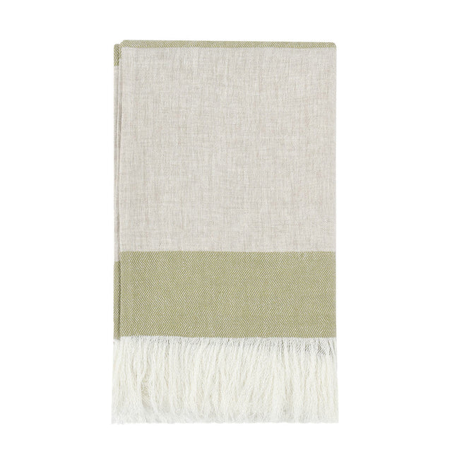 TC Talara Green Throw 50x70 - Ornate Home