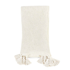 TC Veda Ivory 50x70 Throw - Ornate Home