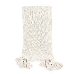 TC Veda Ivory 50x70 Throw - Ornate Home