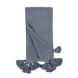 TC Veda Sea Fog Blue 50x70 Throw - Ornate Home