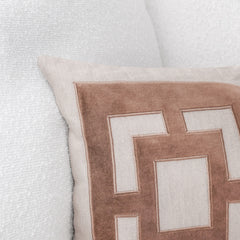 TD Corbin Frothed Brown 14x26 Throw Pillow (Set of 2) - Ornate Home