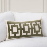 TD Corbin Olive Green 14x26 Throw Pillow (Set of 2) - Ornate Home