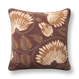 TD Folly Mahogany Multi 22x22 Throw Pillow (Set of 2) - Ornate Home