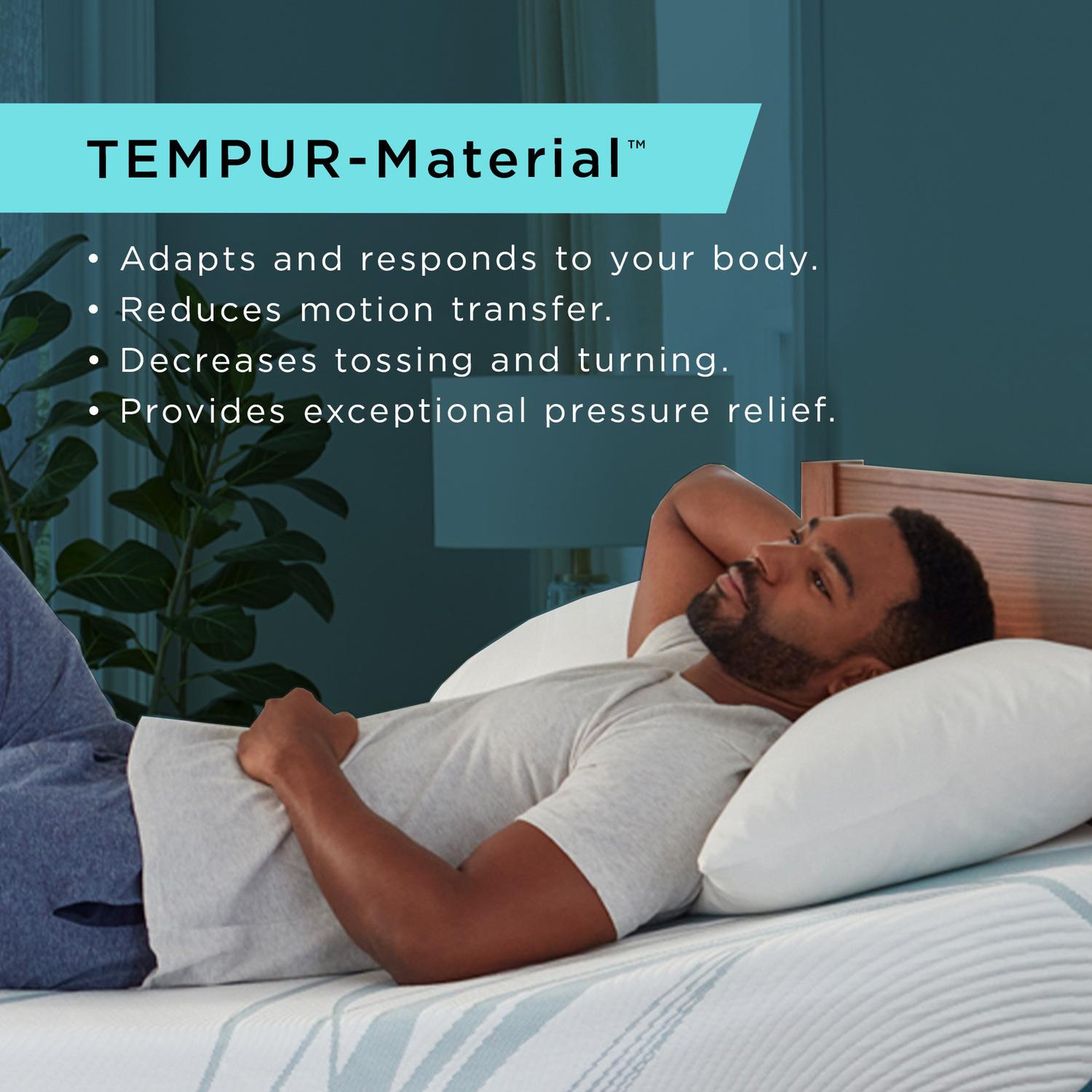 TEMPUR-Adapt 2.0 Medium Hybrid Mattress - Ornate Home