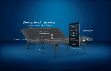 TEMPUR-Ergo® Smart Adjustable Power Base - Ornate Home