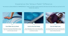 TEMPUR PRObreeze 2.0 Medium Hybrid  Mattress - Ornate Home