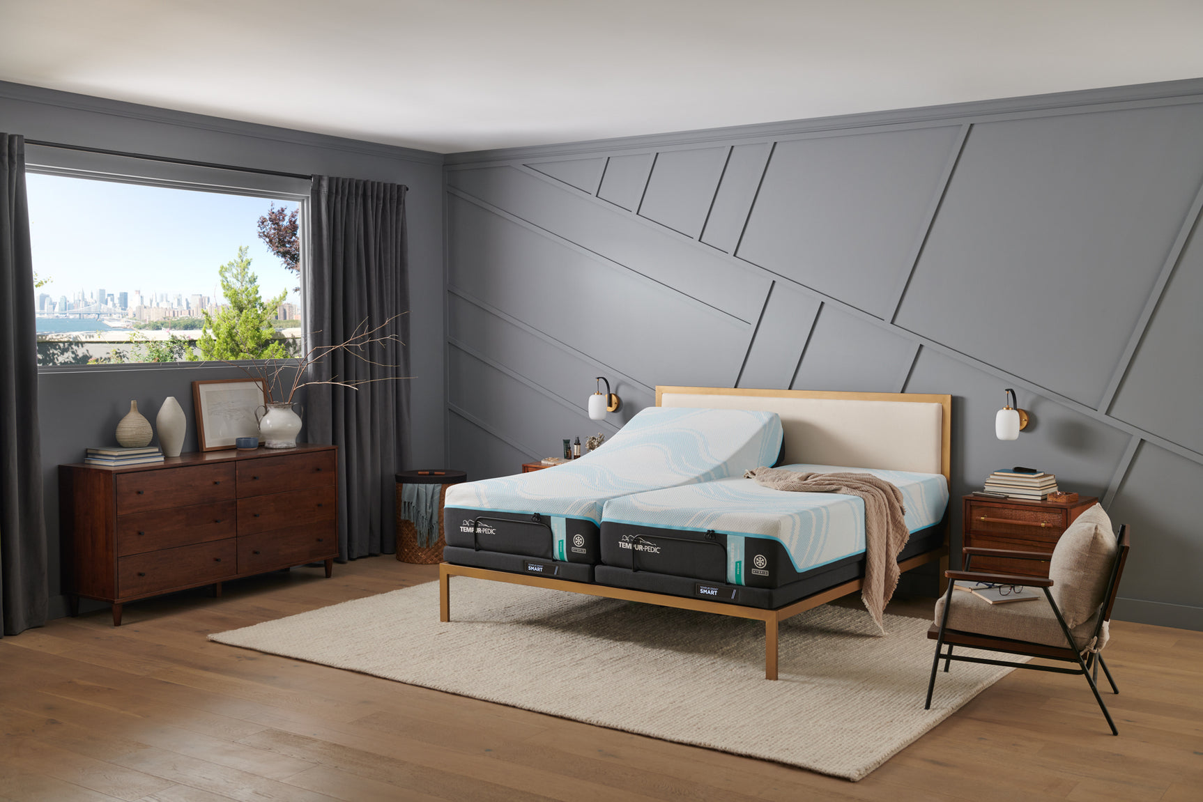 TEMPUR PRObreeze 2.0 Medium Hybrid  Mattress - Ornate Home