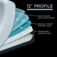 TEMPUR-ProAdapt 2.0 Medium ™ Mattress - Ornate Home