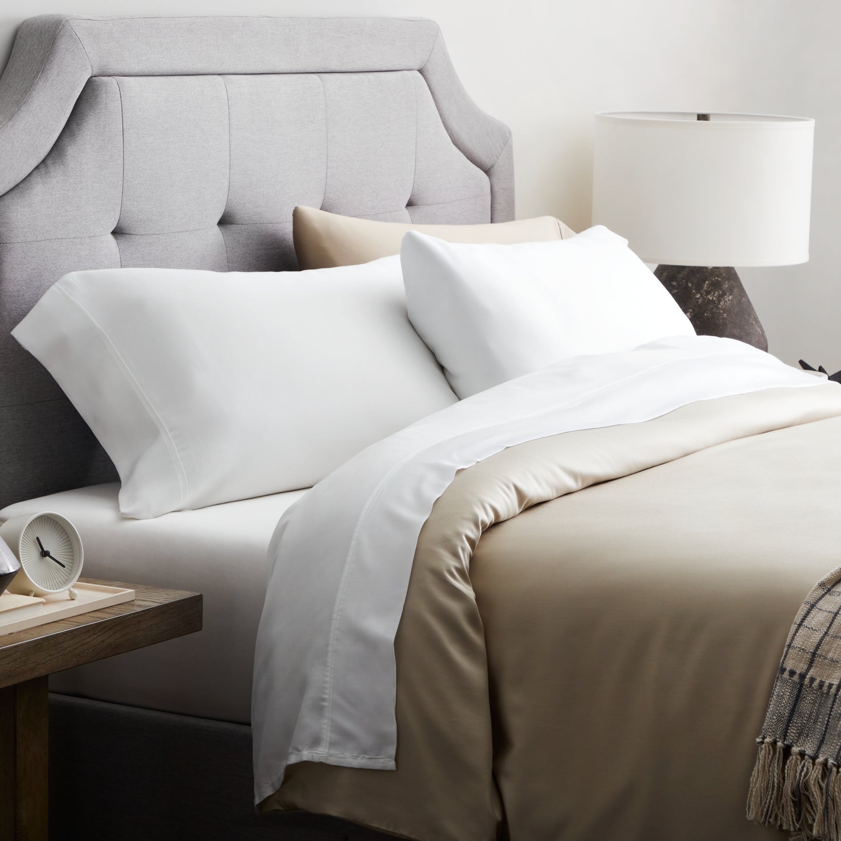 TENCEL Opal Queen Botanical Sheet Set with TENCEL Lyocell Fiber - Ornate Home