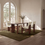 Mia Beige/Cashew Dining Chair (Set of 2)
